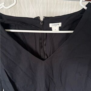 J.Crew Classic Black V-Neck Dress